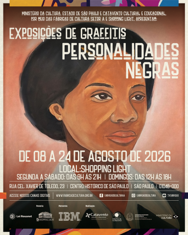 Arte - Exposições de Graffitis – Personalidades Negras