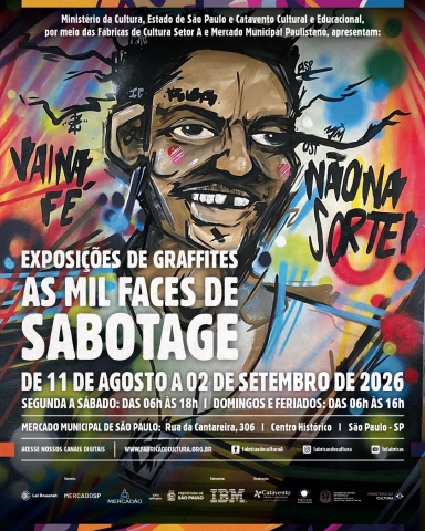 Arte - Exposição: As mil Faces de Sabotage